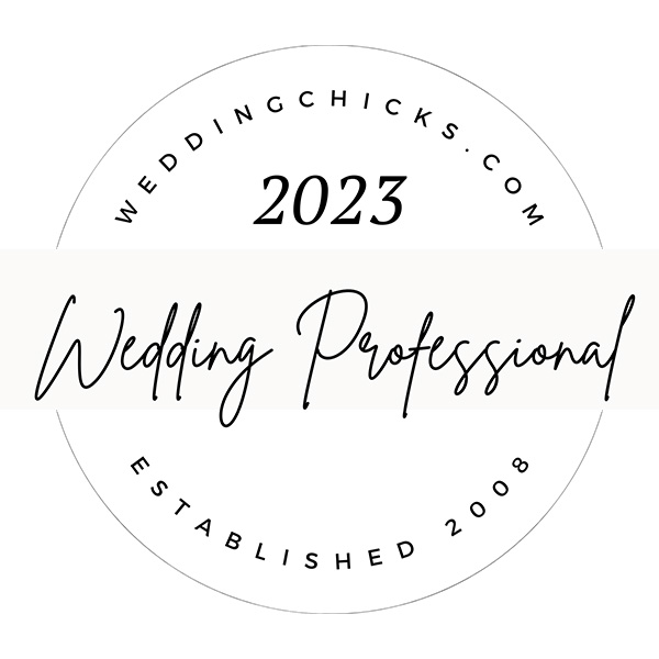 Alexis Scott Designs - Publication Accolades - Wedding Chicks 2023 Wedding Professional