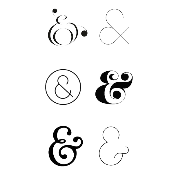 Alexis Scott Designs - New Icons Ampersands